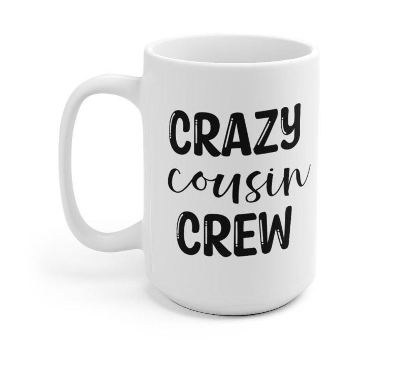 Cousin Crew Mugs, Team Cousin Mug, Matching Cousin Mug, Cousin Mug ...